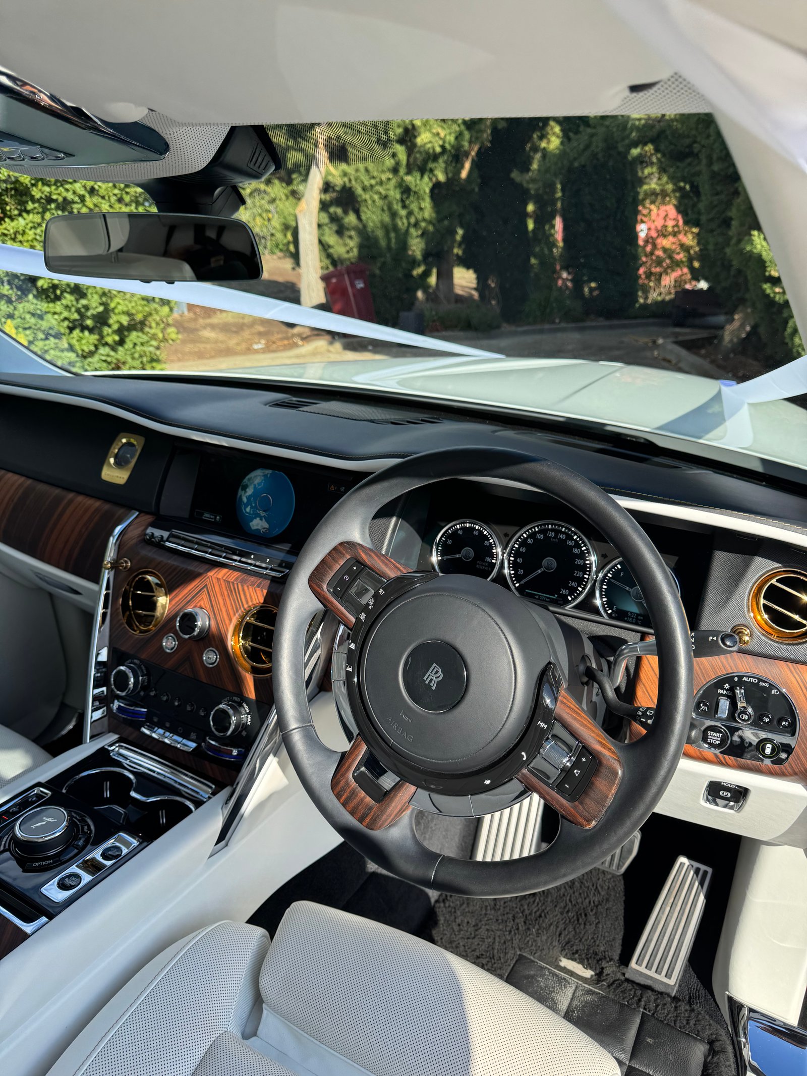 Luxury car interior detailed Melbourne