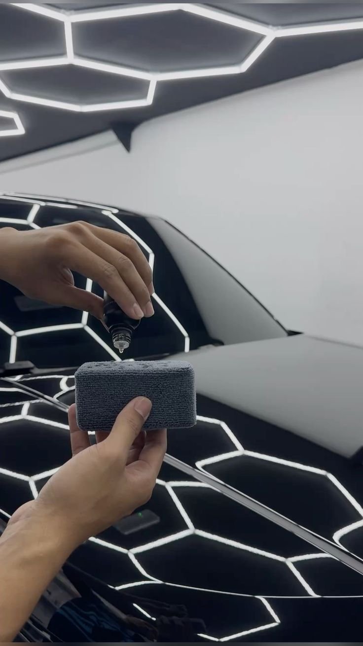 Ceramic coating application on paint - Melbourne paint protection